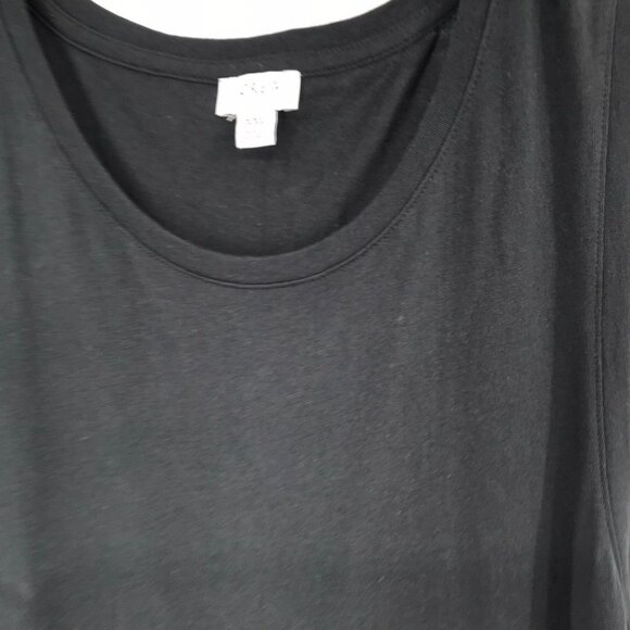 J.Crew Womens Sleeveless Black Tiered Dress knit cotton Size XXL - Picture 8 of 14